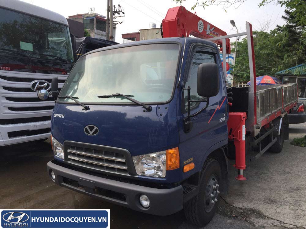 XE TẢI HYUNDAI HD99 GẮN CẨU UNIC 3 TẤN URV343